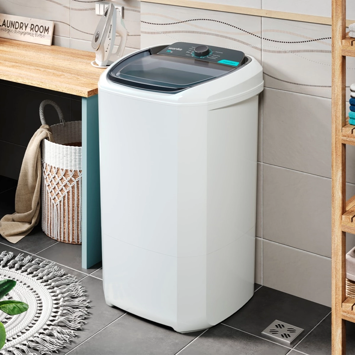 Lavadora Wanke Lwbe 100T3 Comfort 10Kg Branca