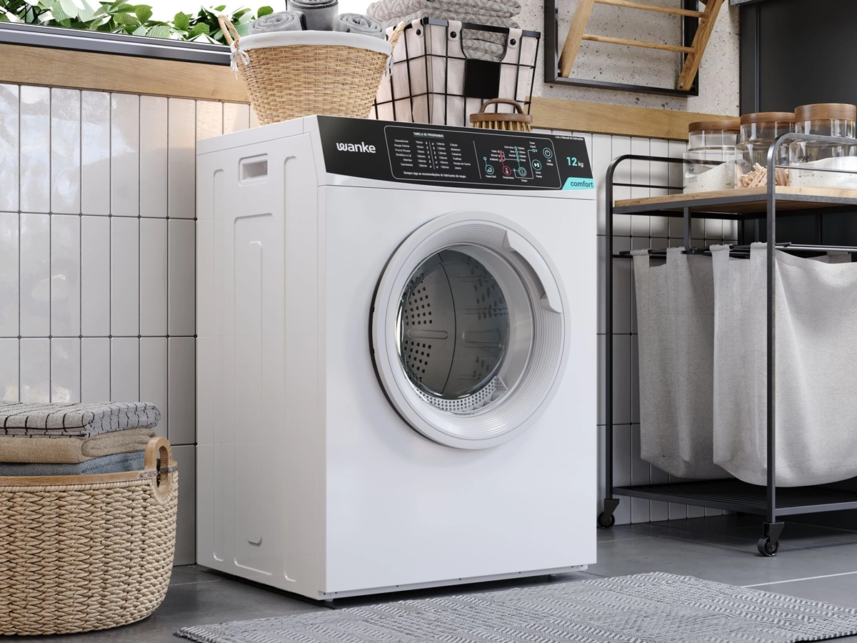 Secadora Wanke Swsa120P Confort 12Kg Branca