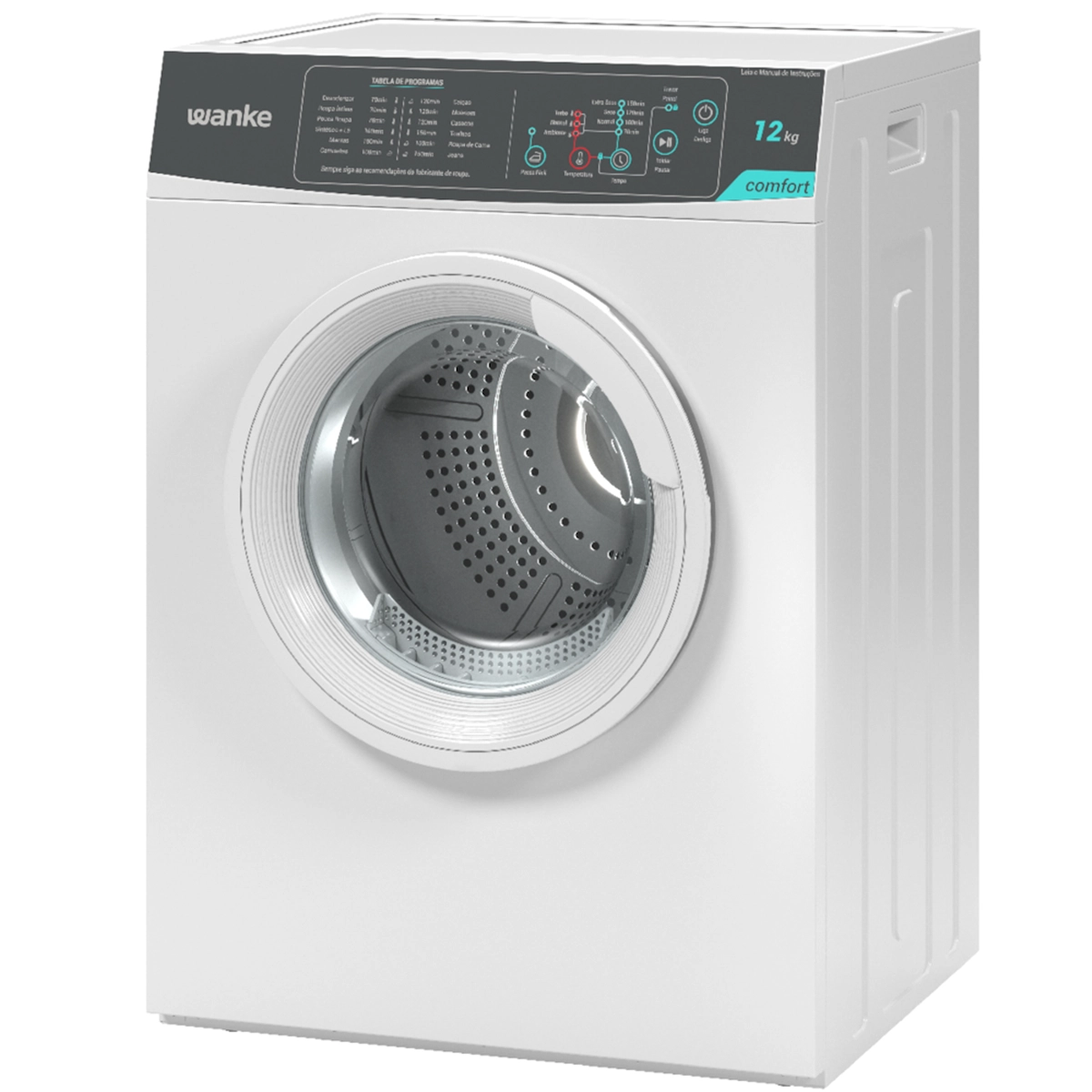 Secadora Wanke Swsa120P Confort 12Kg Branca