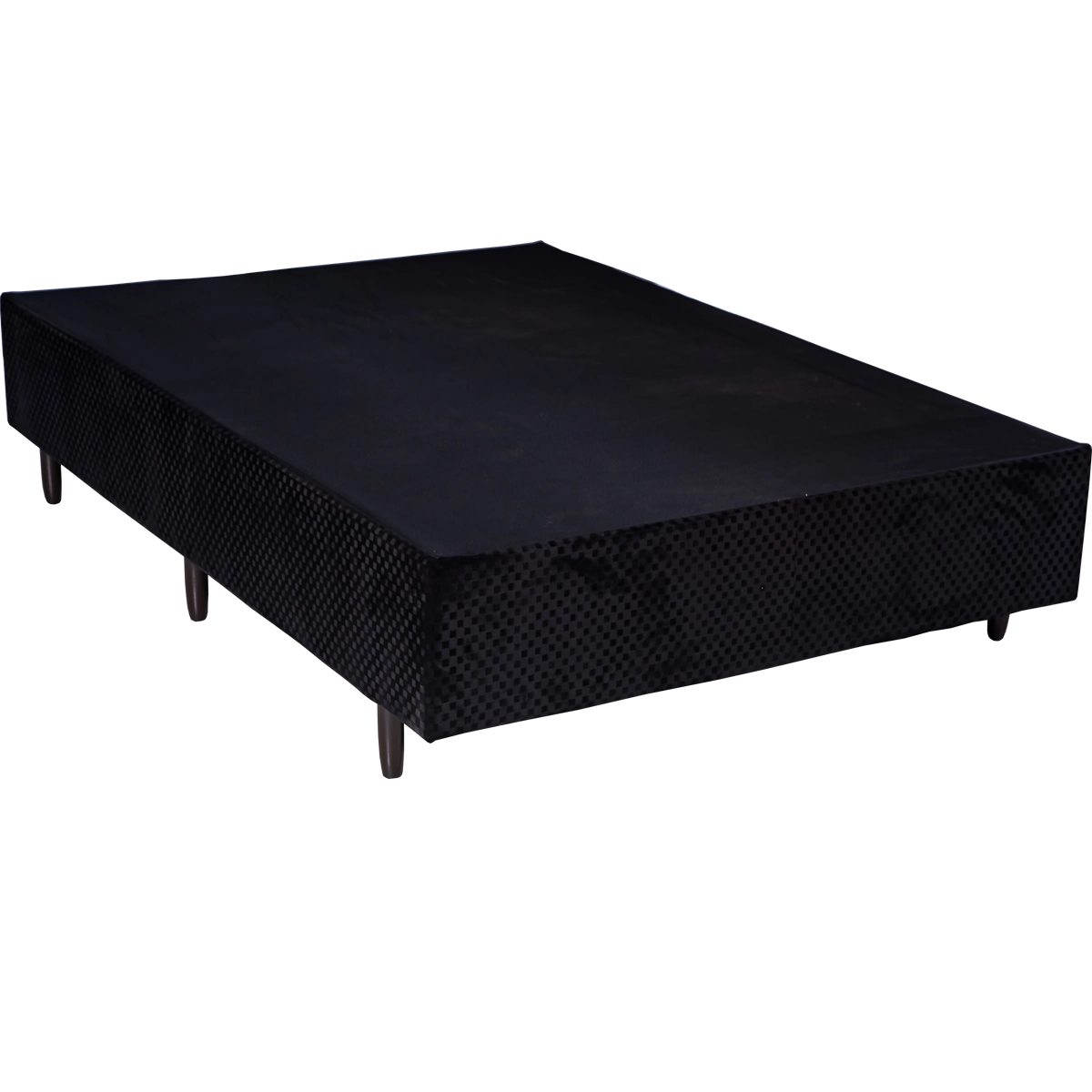 Conjunto Box Berflex Manaus 1,38 X 1,88 X 0,57 Black