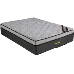 Conjunto Box Berflex Boa Vista 1,93 X 2,03 X 0,61 Cinza