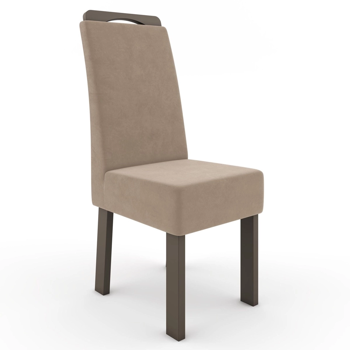 Conjunto Mesa com 6 Cadeiras Cris Móveis Premium 1,60 X 0,93