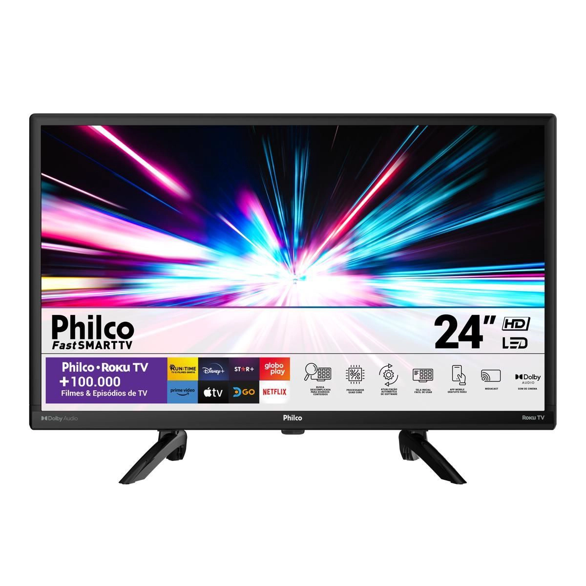 Tv Philco Smart 24 Hd Ptv24G5Yr2Cp Roku Pto