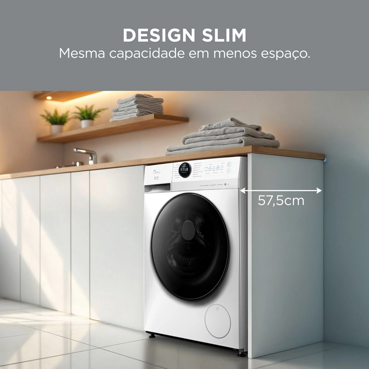 Lava Seca Midea Mf201D110Wb 11Kg Branca