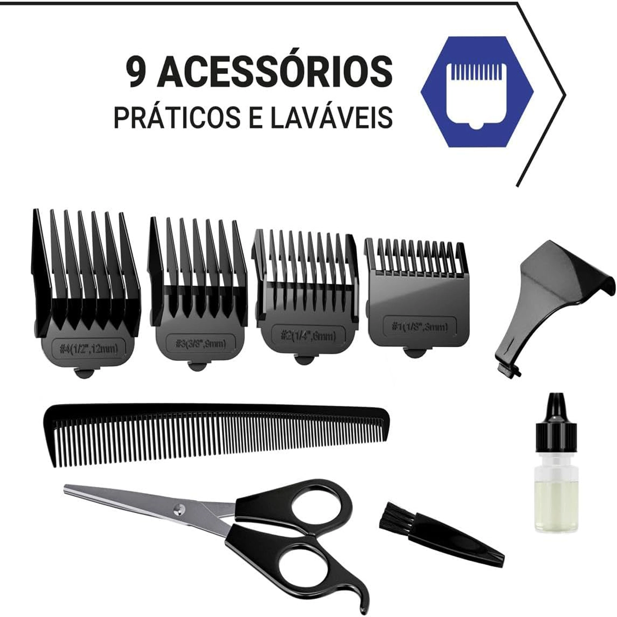 Cortador Cabelos Philco 18W Pcr04