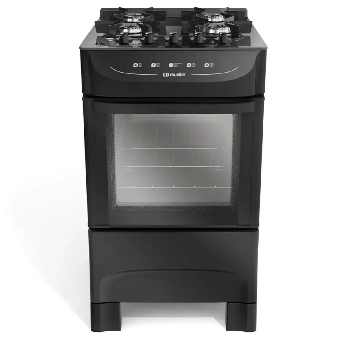 Fogao Mueller 4B Mfv4Bb Preto