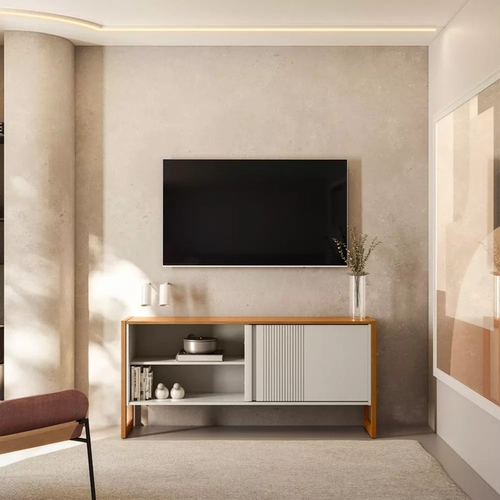 Rack Linea Gold 1.40 Natureoff White