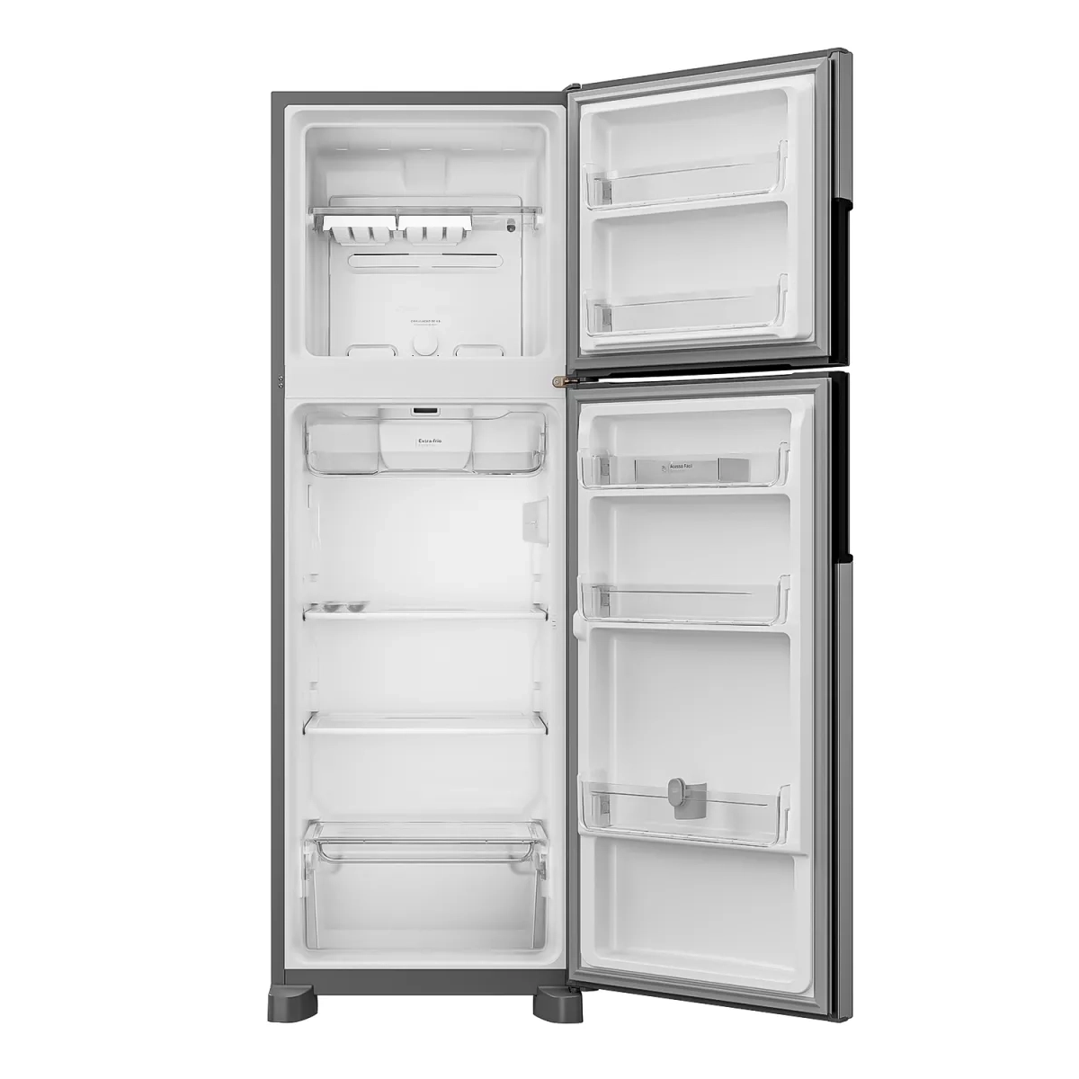 Geladeira Consul Crm44Mk 377Lts Cinza Frost Free