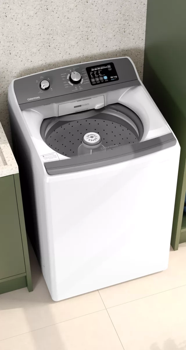 Lavadora Colormaq Lca18 18Kg Branca
