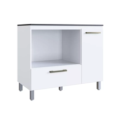 Balcao Cadorin 105 Para Forno E Cooktop Ctpo Branco