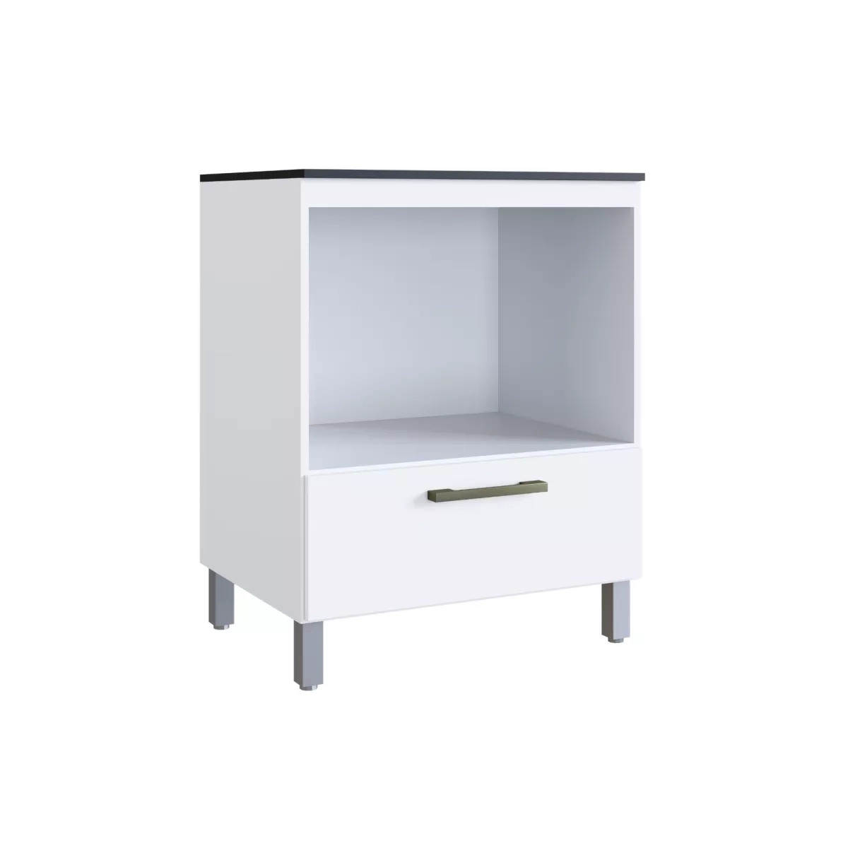 Balcao Cadorin 70 Cooktop E Forno Branco Ctpo