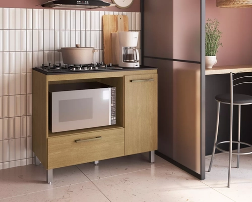 Balcao Cadorin 105 Para Forno E Cooktop Ctpo Freijo