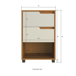 Mesa De Cabeceira Da Vinci 2Gat Naturechanpg Sob 512.0002