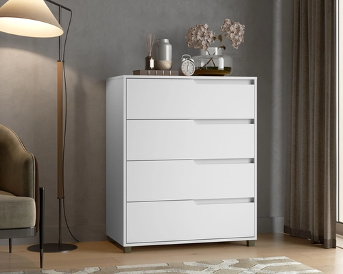 Comoda Casamia Monet  4 Gav Brancobranco  Sob 510.0007