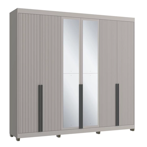 Guarda Roupa Casamia Newton 6Pt Cz Cz Cz 5170002