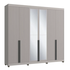 Guarda Roupa Casamia Newton 6Pt Cz Cz Cz 5170002