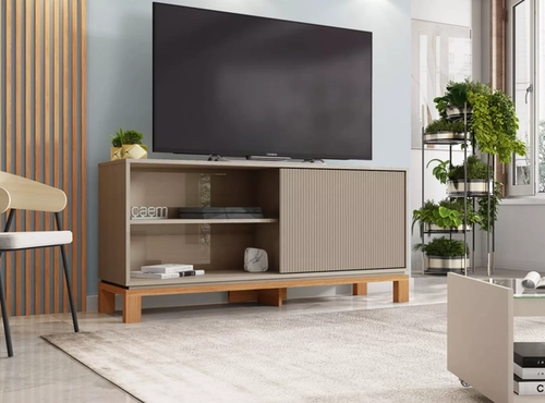 Rack Bancada Caemunn Mondrian 1.36Cm Suedfreijo