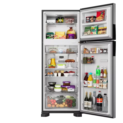 Geladeira Consul Crm53Mk 455Lts Cinza Frost Free