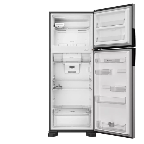 Geladeira Consul Crm53Mk 455Lts Cinza Frost Free