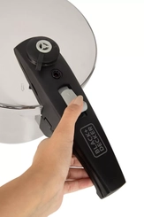 Panela Pressao Bd Inox 6 Lts C Fechamento Externo Galaxy