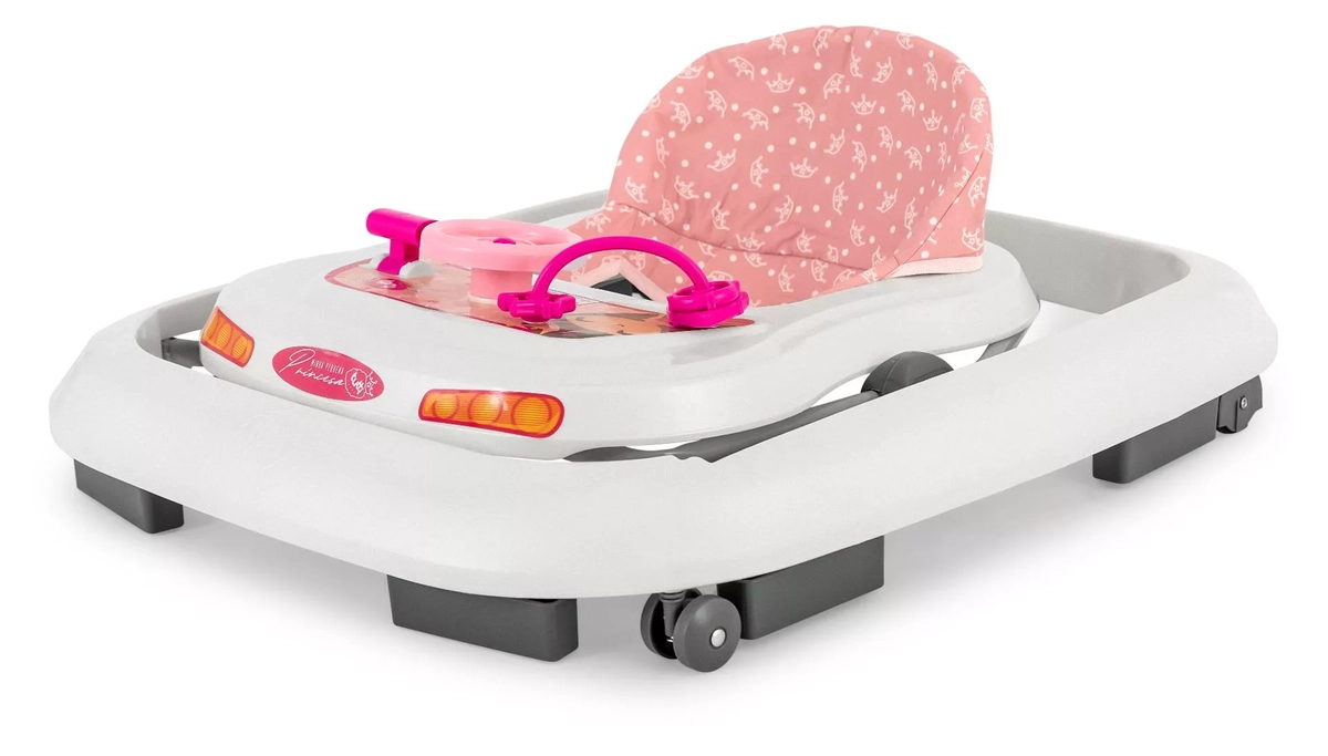 Andador Tutti Baby Princesa Rosa Coroa