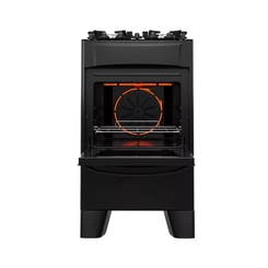 Fogao Realce 4B Alpro Preto Mesa Gas Forno Eletrico Airfryer
