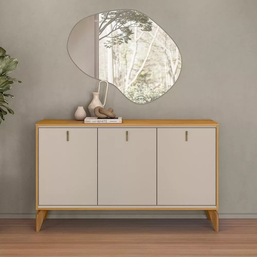 Buffet Linea Aura 1.40 Tauari Off White Fosco