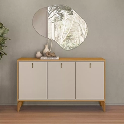 Buffet Linea Aura 1.40 Tauari Off White Fosco