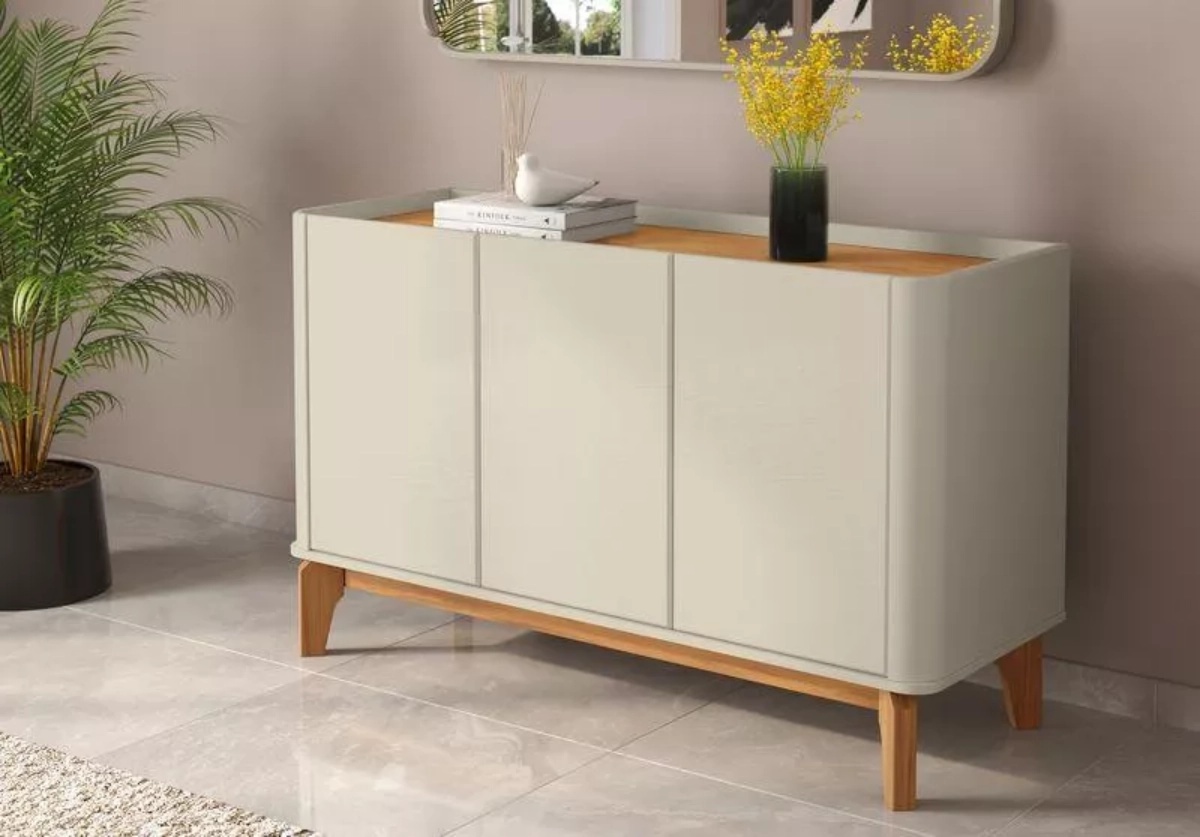 Buffet Patrimar Flip 1.2 Off White Cinamomo