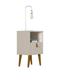 Mesa De Cabeceira Linea Buzios Off White