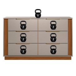 Comoda Demobile 6G Giardino Nogueiranude Prime Tx