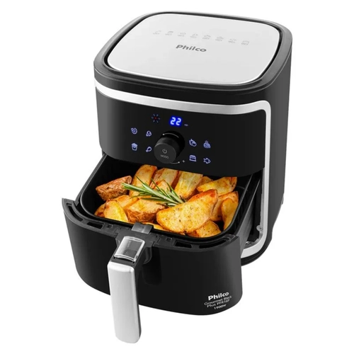 Fritadeira Philco 5,5Lts 1900W Air Fry Black Pfr16P