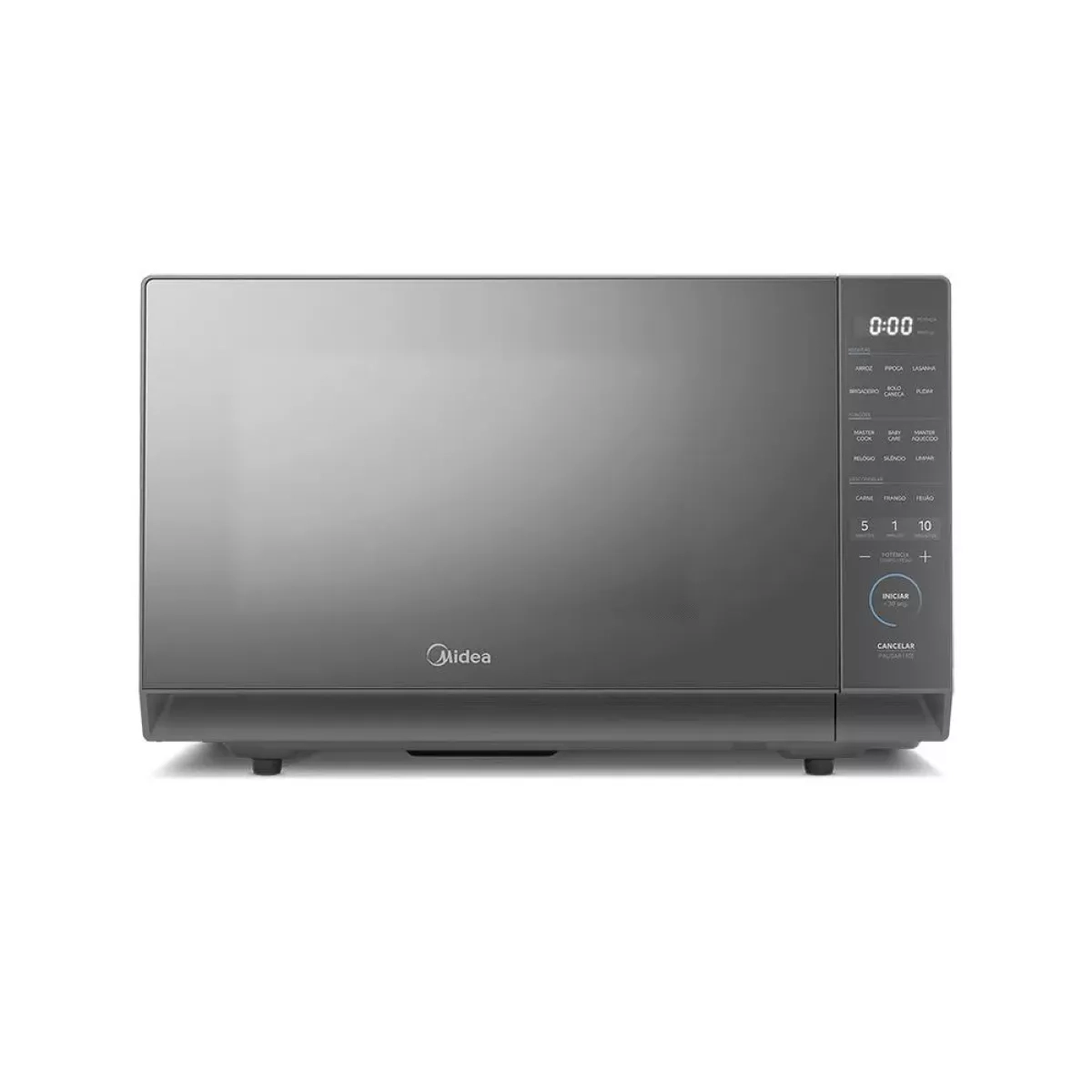 Forno Microondas Midea Mhp27S2 27L Prata Espelhado