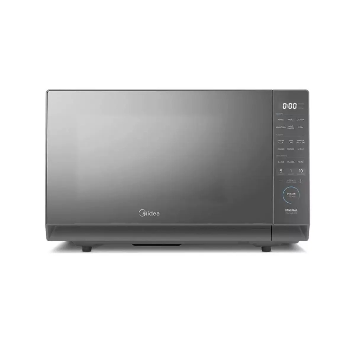 Forno Microondas Midea Mhs35S2 35L Prata Espelhado