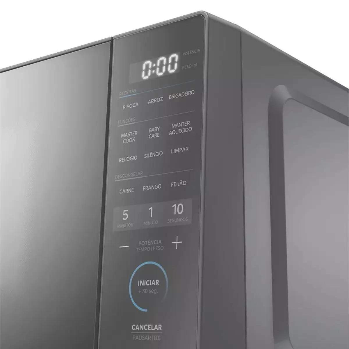 Forno Microondas Midea Mhp20S2 20L Prata Espelhado