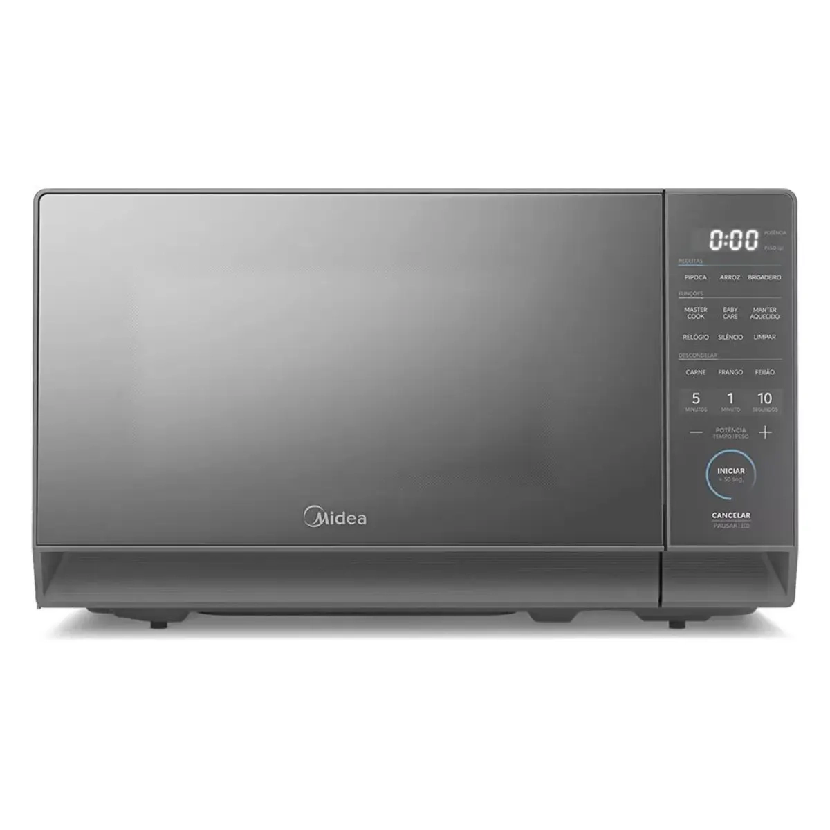 Forno Microondas Midea Mhp20S2 20L Prata Espelhado