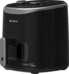 Fritadeira Cadence Frt430 4,2L 1350W C Visor Delicook Fryer Show