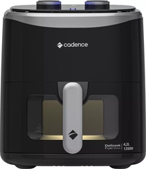 Fritadeira Cadence Frt430 4,2L 1350W C Visor Delicook Fryer Show