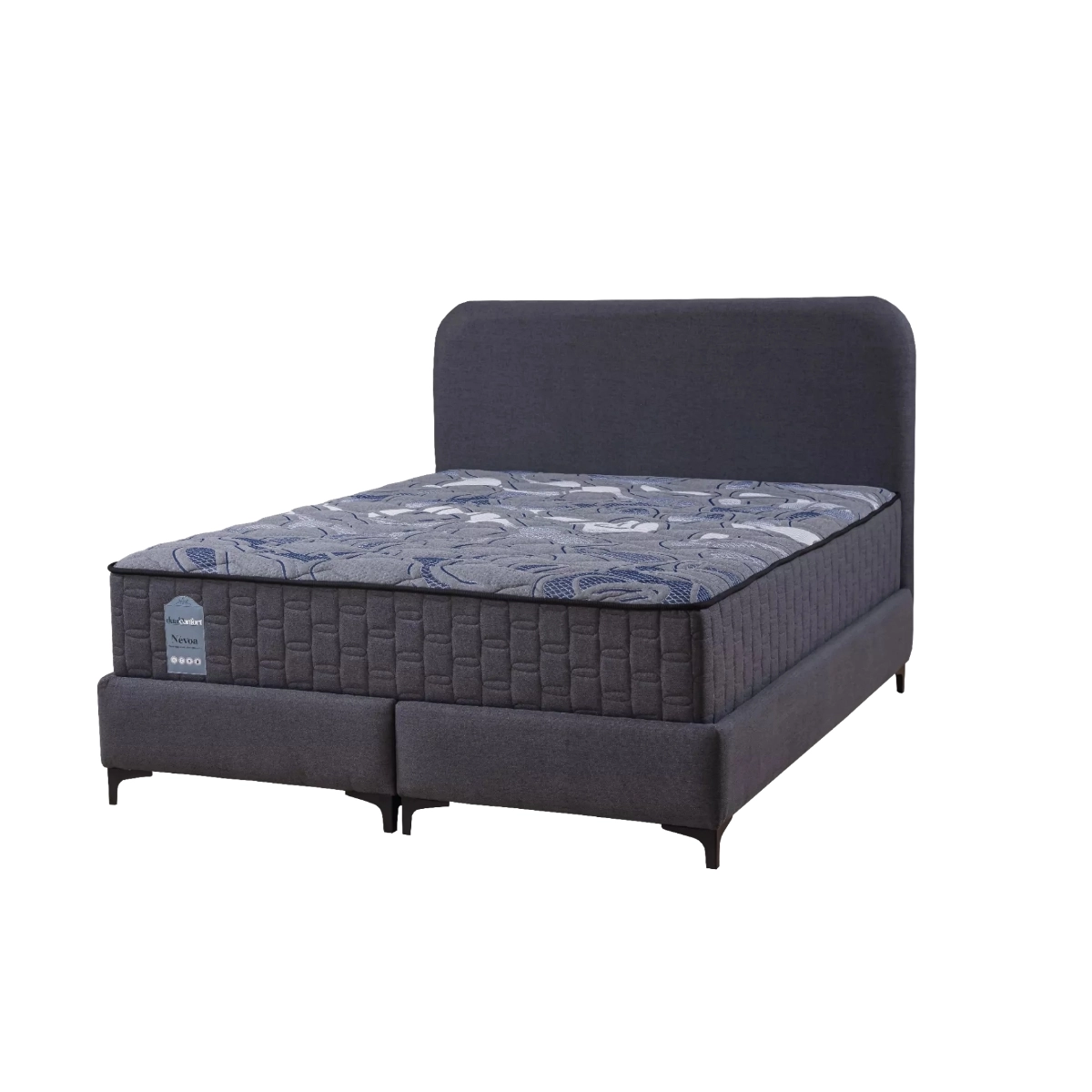 Conjunto Box Dualconfort Nevoa 1,93 X 2,03