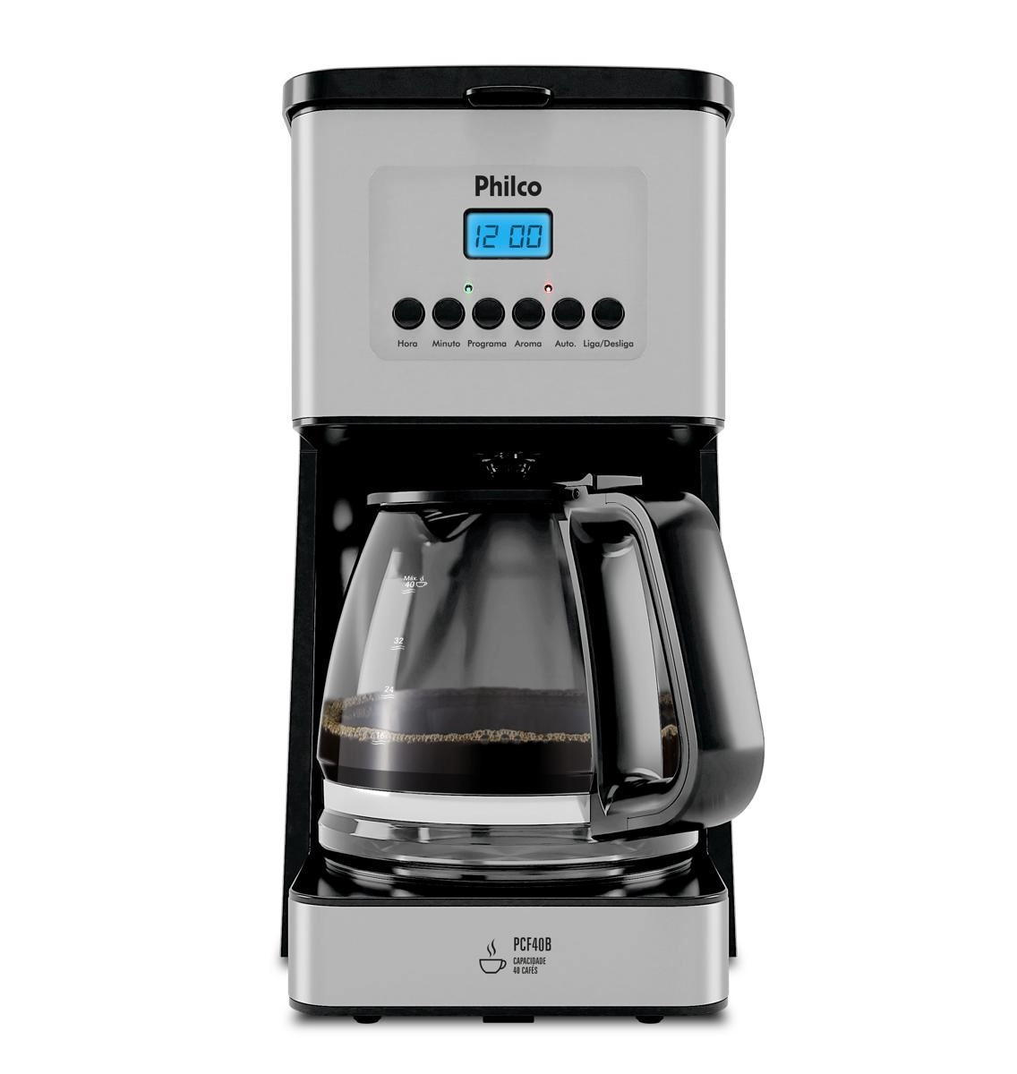 Cafeteira Philco 40X Digital Programaval Pcf40B 110V
