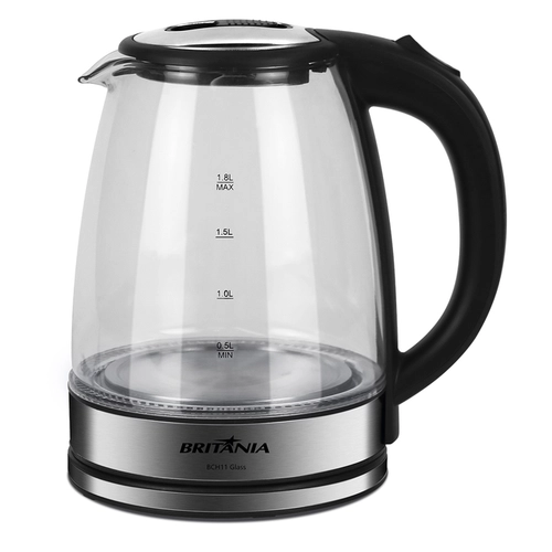 Chaleira Eletrica Britania 1,8L Glass Bch11 110V