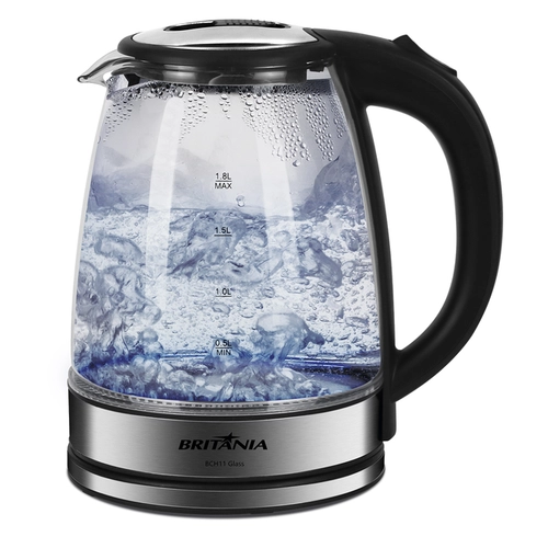 Chaleira Eletrica Britania 1,8L Glass Bch11 110V
