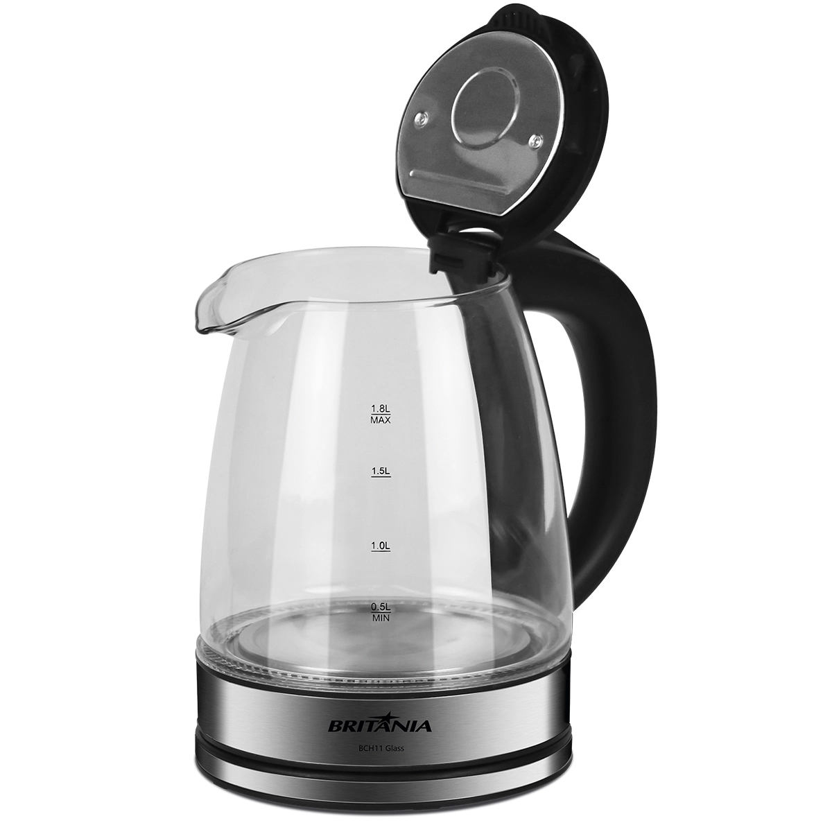 Chaleira Eletrica Britania 1,8L Glass Bch11 110V