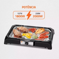 110V Churrasqueira Eletrica Mondial Ch-05