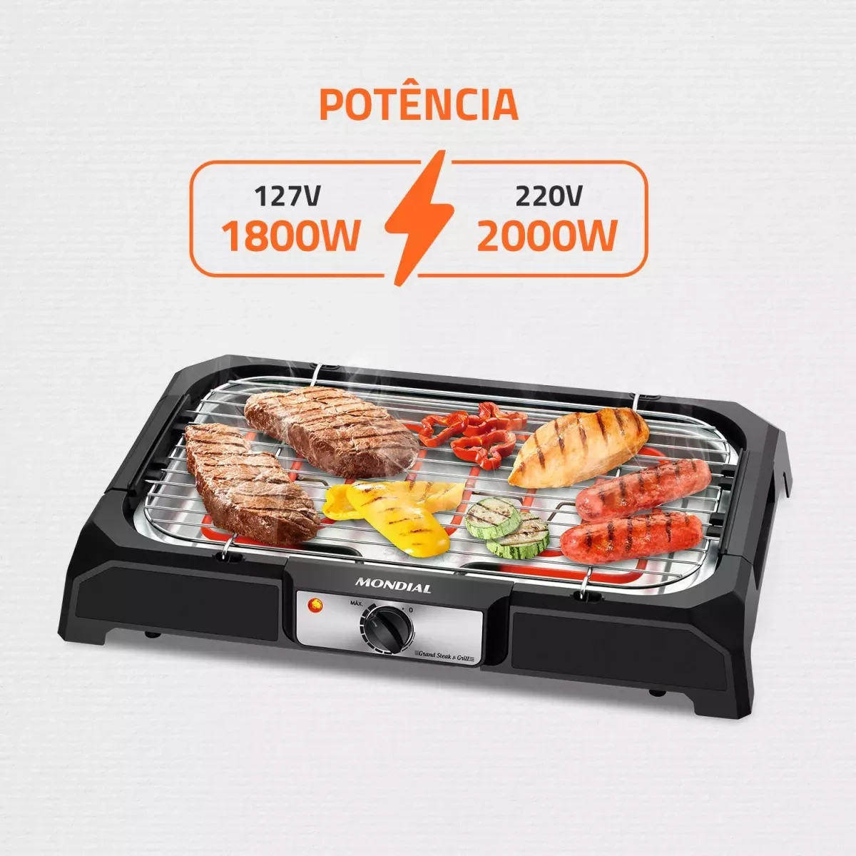 110V Churrasqueira Eletrica Mondial Ch-05