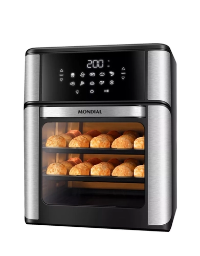 Fritadeira Mondial Oven 12Lts Air Fryer Afon-12L-Bi 110V