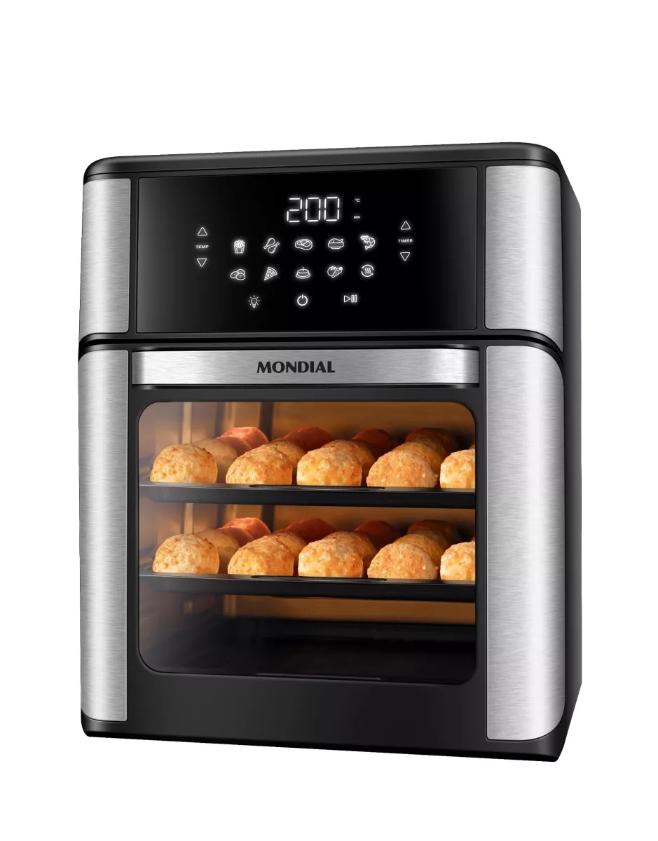 Fritadeira Mondial Oven 12Lts Air Fryer Afon-12L-Bi 110V