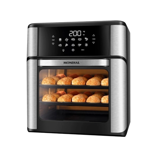 Fritadeira Mondial Oven 12Lts Air Fryer Afon-12L-Bi