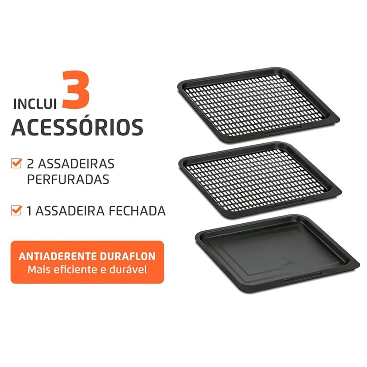 Fritadeira Mondial Oven 12Lts Air Fryer Afon-12L-Bi