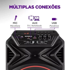 Caixa Mondial Cm250 Partyplus 250W Pto